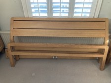 Habitat Radius Solid Oak King Size Bed Frame - Pengelly Design 