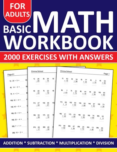 Basic math workbook for - math,