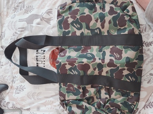 Bape duffle bag camo - duffle,