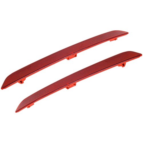 Pair red rear - red, reflector