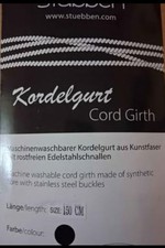 STUBBEN Cord Girth, Black