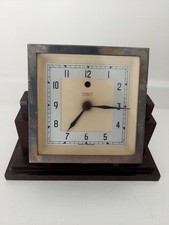 Temco Electric Mantel Clock Mark V Bakelite 1940s Untested So Sell As Display 