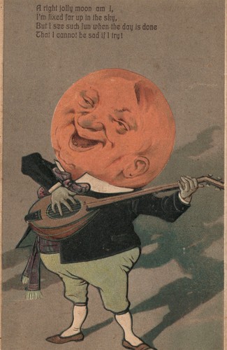 Right jolly moon playing - right,