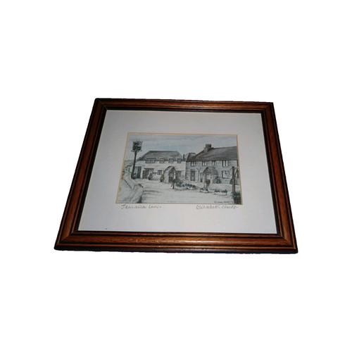 Signed elisabeth clarke print - signed,