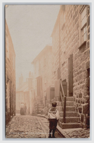 Postcard cornwall the digey - rp,