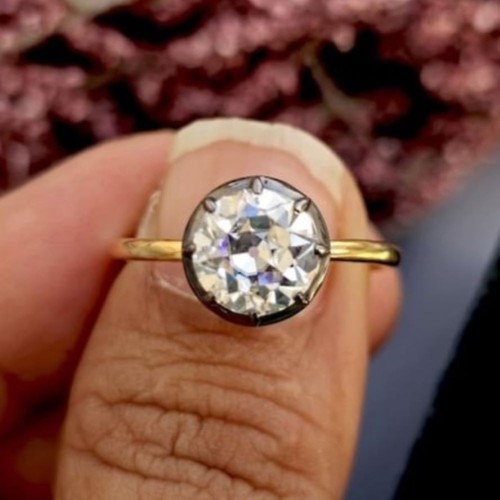 1ct round old european - round,