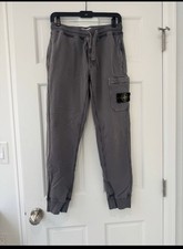 Stone Island Gray Mens Cargo