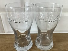 Pair of Coca-Cola London 2012 Olympics Collector Glasses
