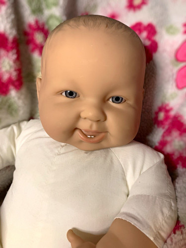 Berenguer doll blue eyes - doll,