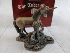 Tudor Mint Myth & Magic "The Mystical Encounter" bronze-effect figurine w/box