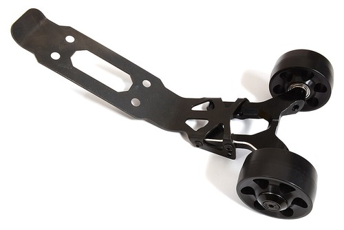 Black billet machined wheelie - machined,