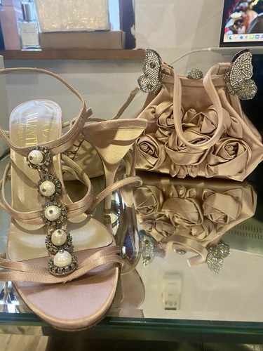 Valentino pink satin bag and - valentino,