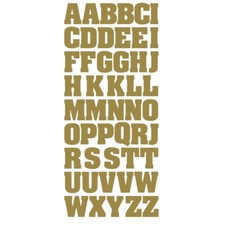 Large Alphabet stickers
