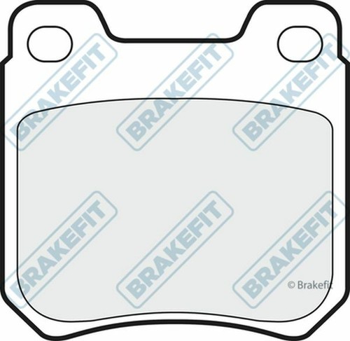 Brake pads rear - brake, vauxhall