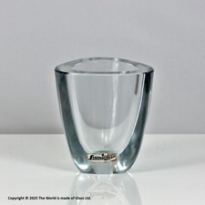 Strombergshyttan small triform glass vase