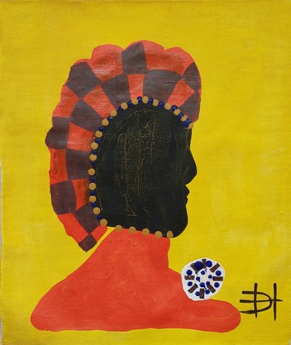 Clementine hunter signed folk - signed,