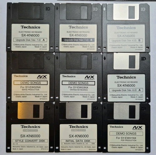 Technics kn6000 demo - demo, songs