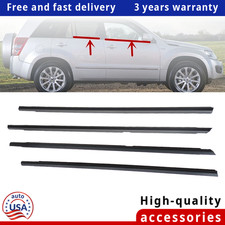 4PCS Door Glass Belt Outer