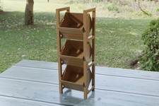 Vintage Fruit Crates Shelving