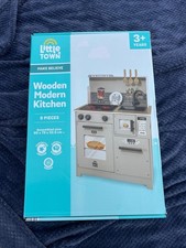 Little Town Wooden Modern