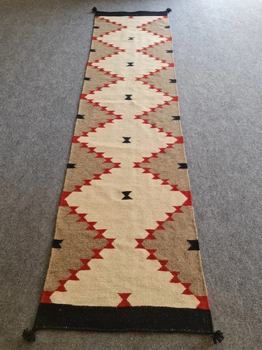 Southwestern navajo kilim - southwestern, wool