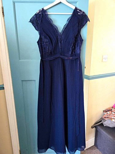 Monsoon navy floral lace - navy,