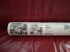 Dinosaur Wall Mural for Kids , Giant Poster Style, Non-Woven Wallpaper,