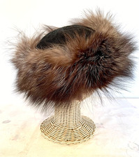 VINTAGE Real RACCOON FUR Pill