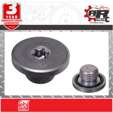 Engine Oil Pan Sump Drain Plug with Seal fits Vauxhall Astra, Corsa, Zafira....