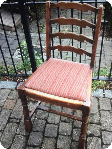 Oak collapsible gate leg - leg, table
