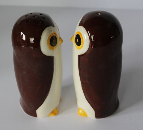 Vintage carlton ware owls - owls, salt
