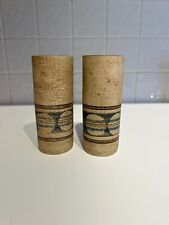 SET OF 2 TROIKA CYLINDER VASES