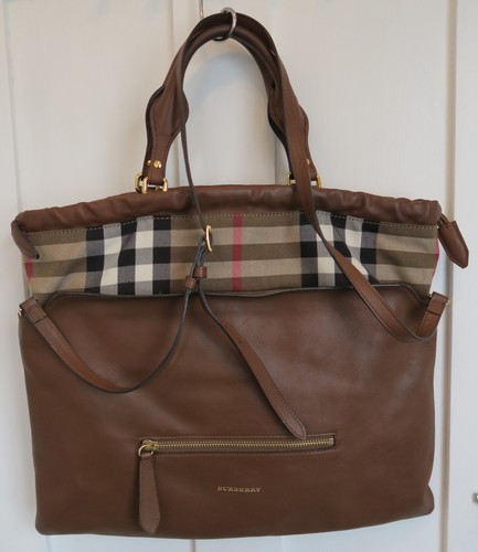 Large burberry prorsum - burberry, leather