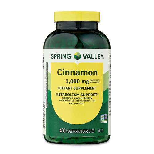 Spring valley cinnamon 1000mg - spring,