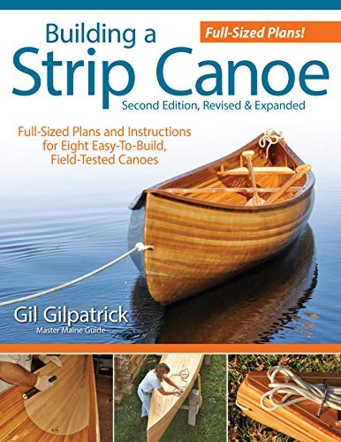 Building strip canoe - a,