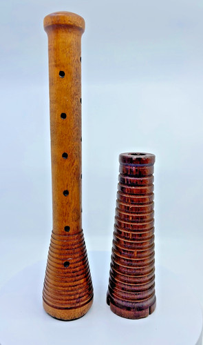 Vintage yarn dowel primitive - vintage, dowel's