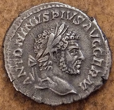 ROMAN COIN SILVER DENARIUS OF
