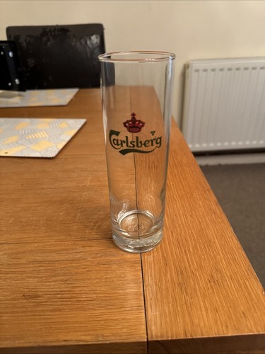 Carlsberg half pint glass - pint,