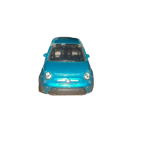 Hot wheels fiat 500e teal - hot, blue