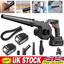 48V Leaf Blower 2-in-1 Leaf Blower & Vacuum with Battery & Charger Cordless