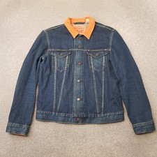 Levis Mens Jacket Large Blue