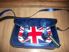 Zatchels Union Jack metallic