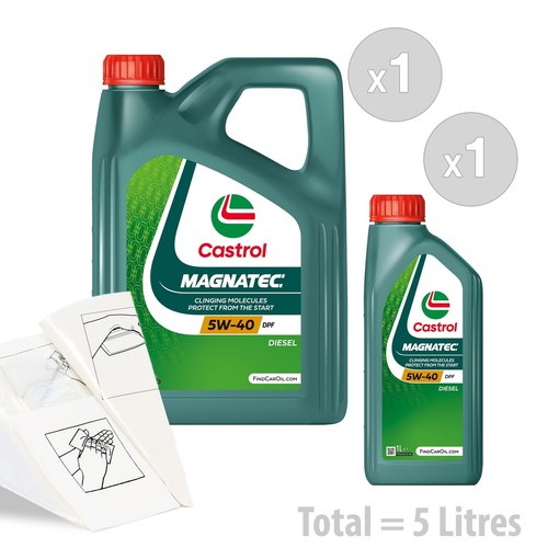 Car engine oil service kit - engine,