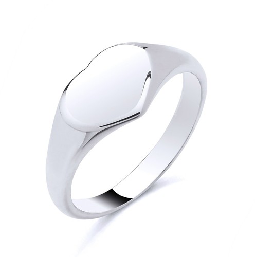 925 sterling silver heart - silver,