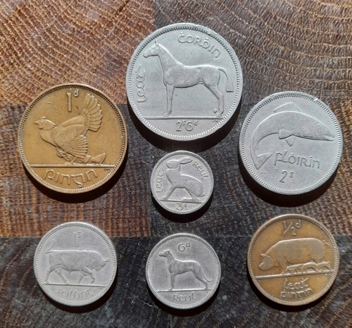 Eire ireland coin - set, irish
