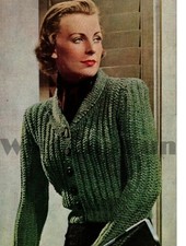 Knitting Pattern Vintage