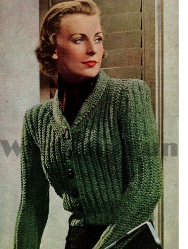 Knitting pattern vintage - pattern,