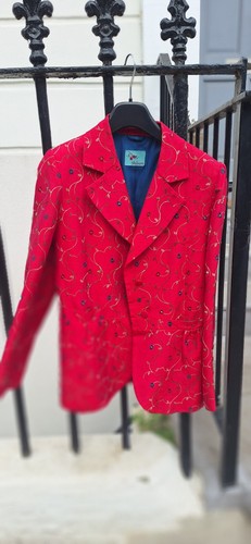 Shibumi jacket raw silk uk8 - jacket,