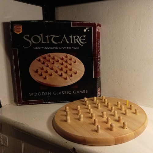 Solid wooden classic solitaire - classic,