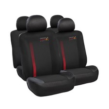 FOR TOYOTA YARIS HYBRID - RED BULL RACING 3PC SEAT COVER SET